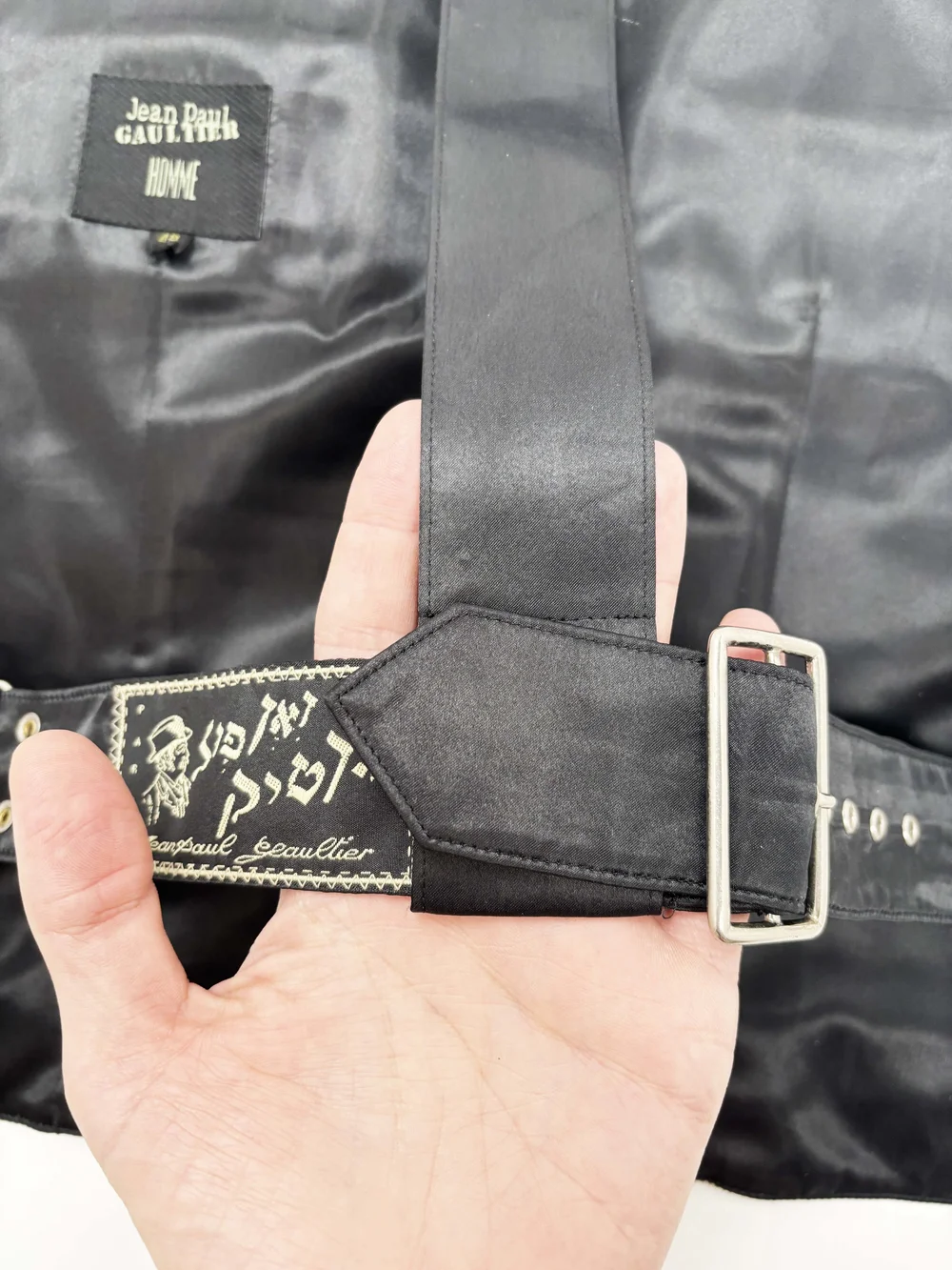 Jean Paul Gaultier F/W 1993 bondage halter top — JAMES VELORIA